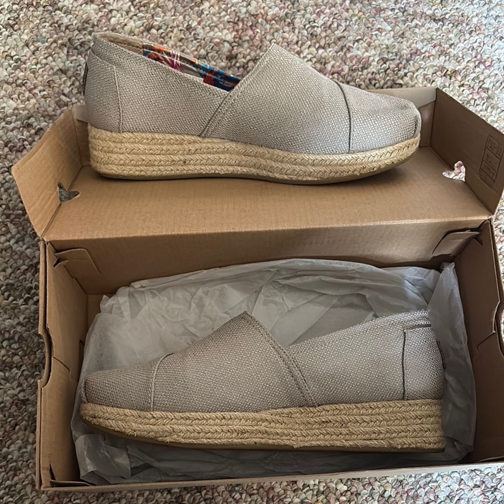 BOBS from Skechers Beige Espadrilles